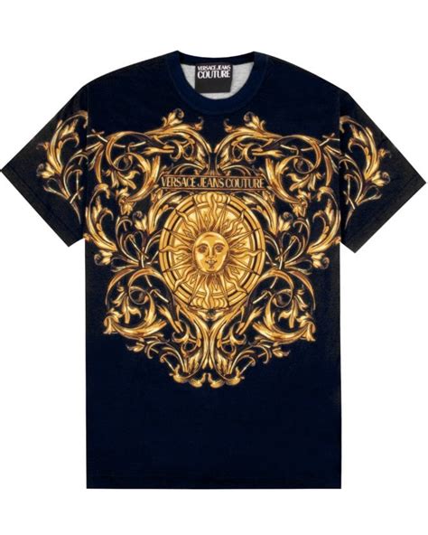 versace t-shirt sun|versace tee shirts for men.